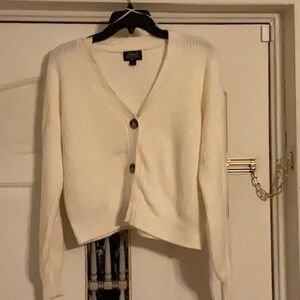 Abbott Elementary V-neck button-down cardigan
